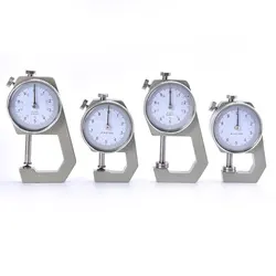 0-10mm Dial Thickness Gauge Leather Paper Thickness Meter Tester For Leather Flim Paper