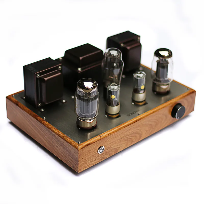 Latest Log Shell 10W*2 Stereo 6N8P Push KT88 Vacuum Tube 5Z3PA Rectifier Single-ended Class A HIFI Home Speaker Audio Amplifier