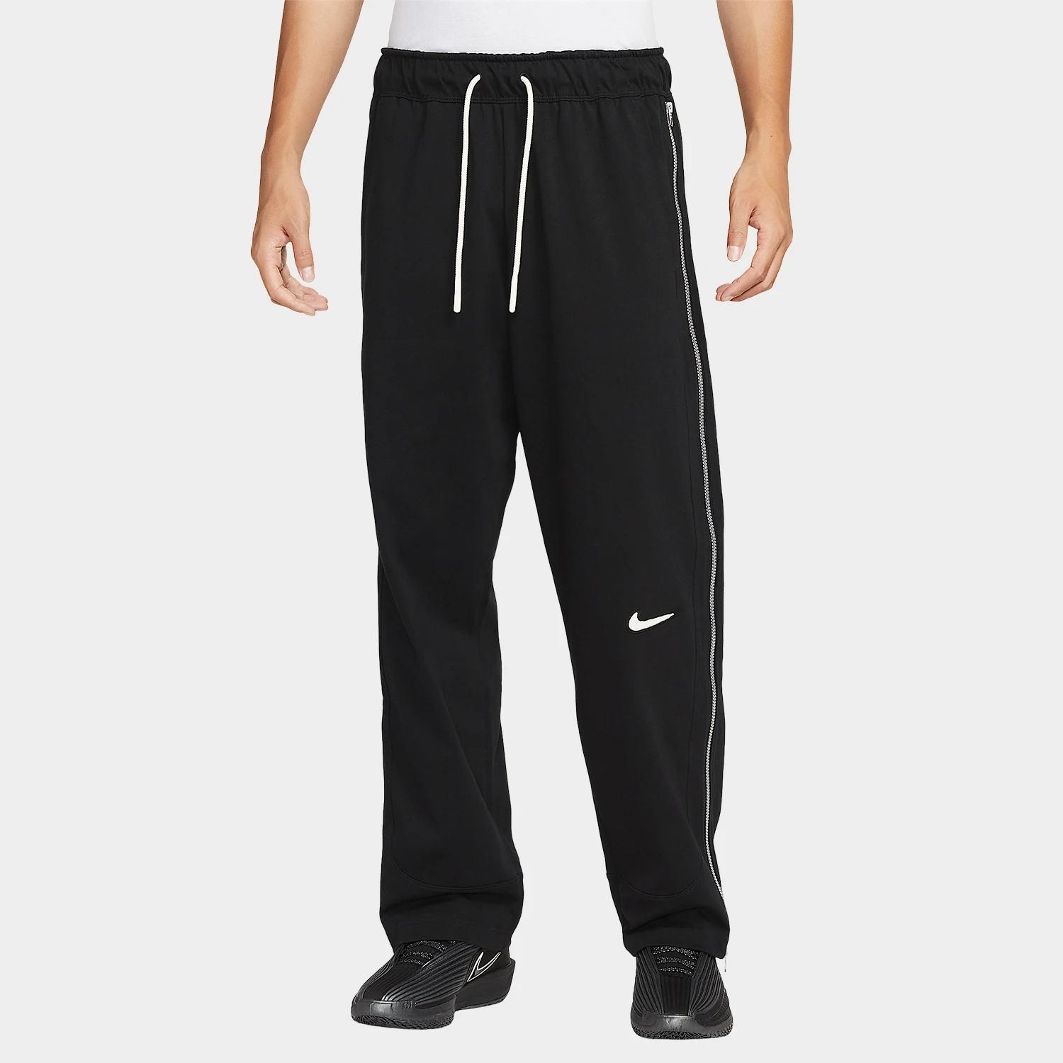 Nike genuine men's soft and breathable basketball sports knitted pants HV1896-010