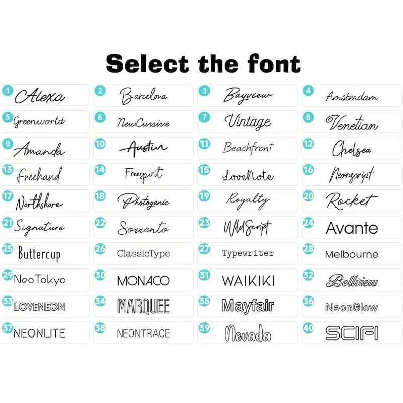 Large Custom Neon Sign Light Neon Logo Name LED Neon Sign Custom Wedding Neon Personalized Neon Sign Light For Home Decor