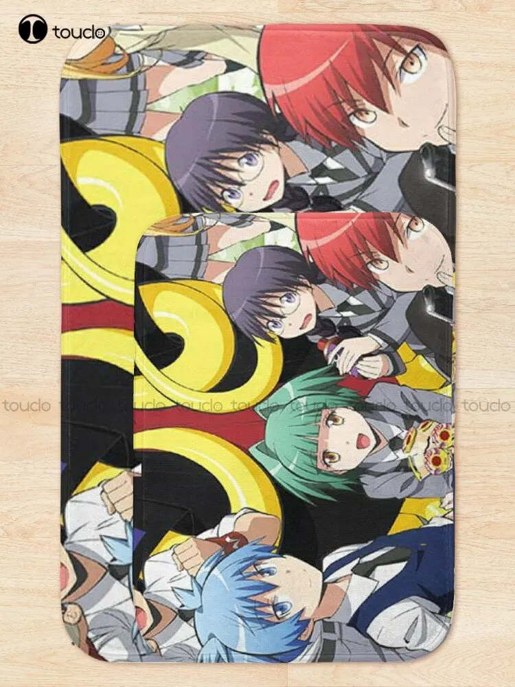 Assassination Classroom Bath Mat Quick Dry Bath Mat Personalized Bath Carpet