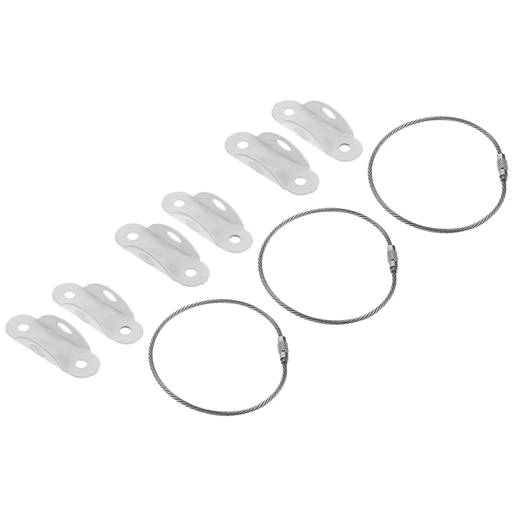 ชุดสายรัดกันล้มเฟอร์นิเจอร์ 3 ชุด สำหรับตู้ ชั้นวางหนังสือ ตู้เสื้อผ้า เฟอร์นิเจอร์หนัก ปลอดภัยติดผนัง