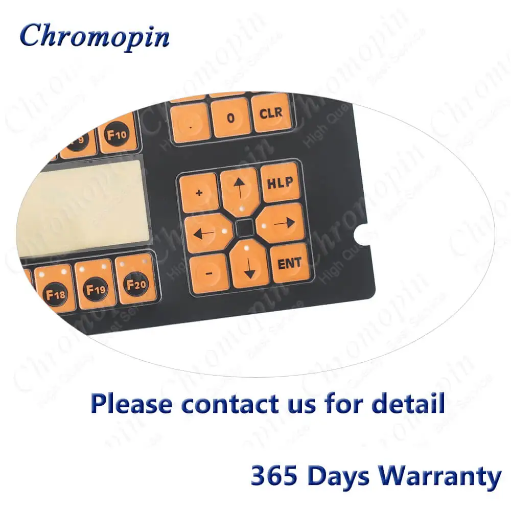 for PCS900 WIN PCS900-202-6 Front Foil Overlay for LAUER PCS 900 WIN PCS-900.202.6 Membrane Keysheet Keypad Film Protective Film