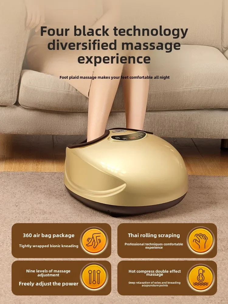 Leg sole massager Automatic foot massage machine Kneading foot sole press foot meridian dredging massage instrument