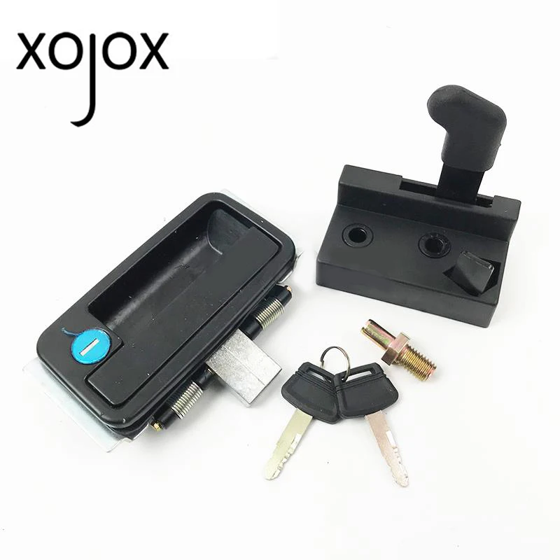 

XOJOX For Sunward SWE50 60 70 hook machine cab door lock core block assembly outer handle high quality excavator accessories