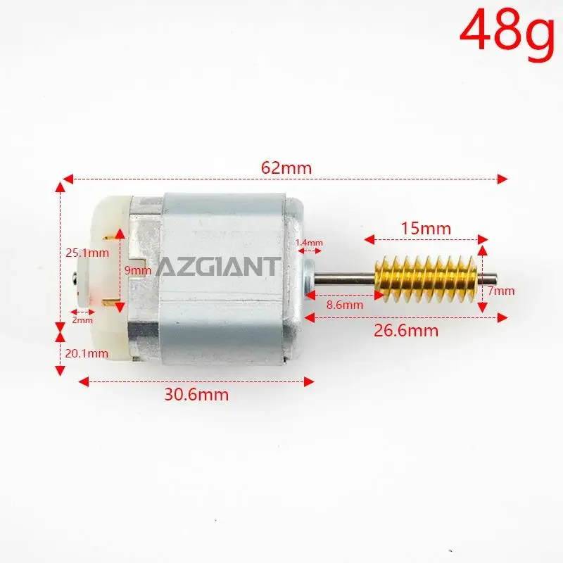 AZGIANT  car for Renault Espace V MK5/Megane IV MK4 /Talisman MK1 12V 21300RPM Steering Column Flange Ignition motor repair kits