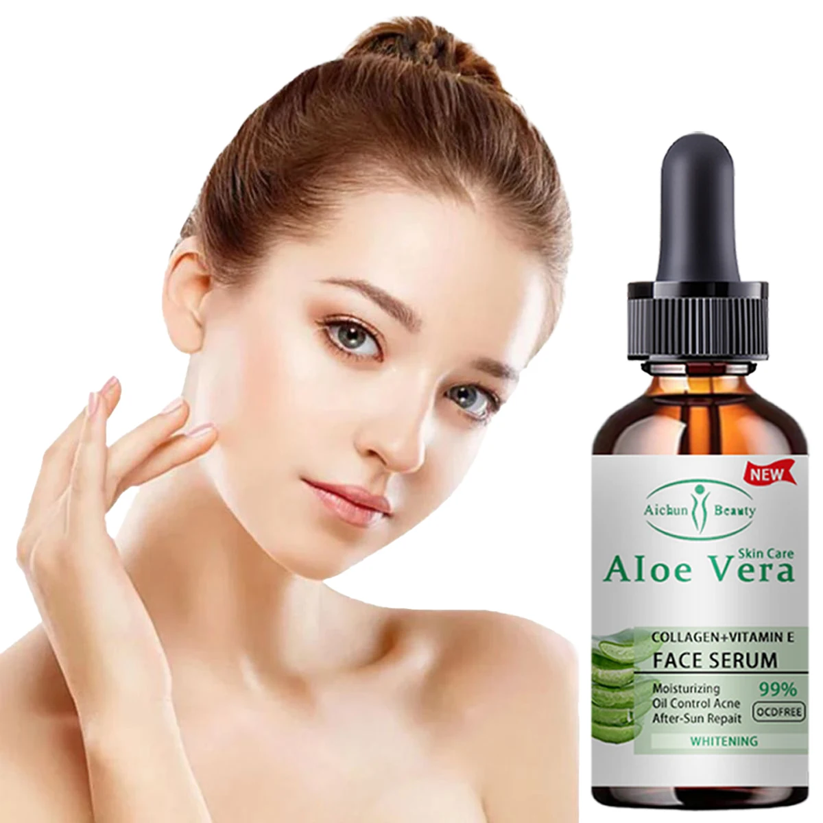 Collagen+Vitamin E Face essence Moisturizing and Oil Control Acne Relapses in the Future and Brightens Skin