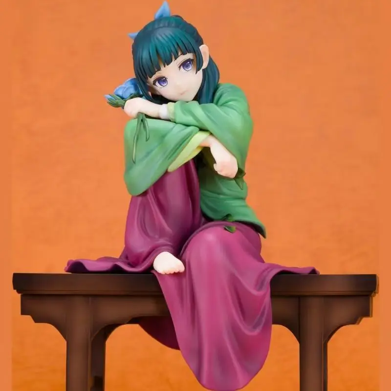 Zestaw figurek anime Apothecary Diaries - PVC MaoMao i urocza dziewczyna na stole Figurki kolekcjonerskie Zabawka na prezent na Boże Narodzenie