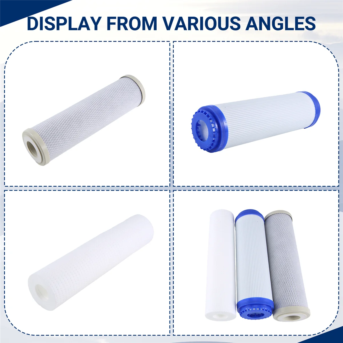 

A06K 10-дюймовые фильтрующие элементы, система фильтрации, очистка запасной части, универсальный для очистителя воды для бытовой техники