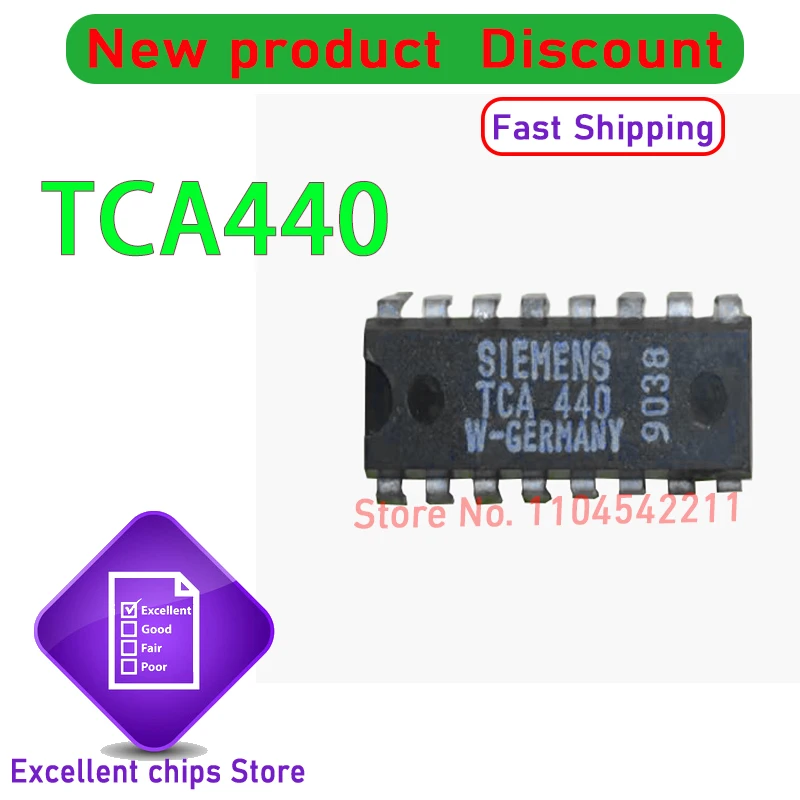 

(1-2 шт.) 100% новый оригинальный набор микросхем TCA440 DIP16