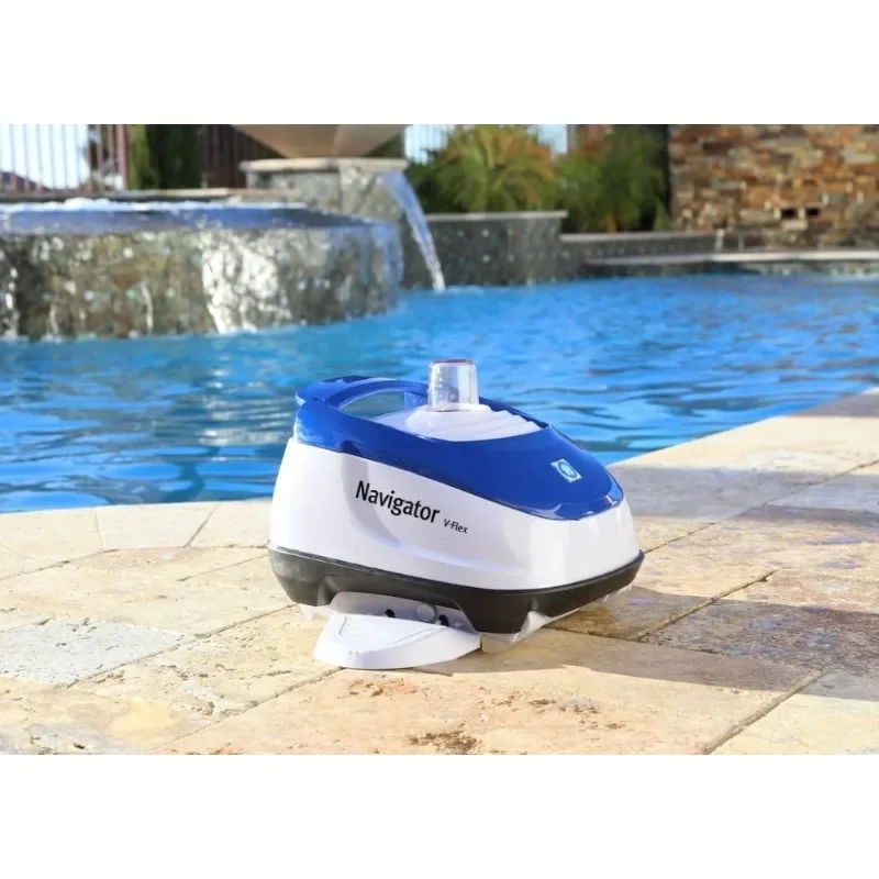 Hayward W3925ADV 25ADV Navigator Pro Suction Pool Vacuum (Automatic Pool Cleaner), White