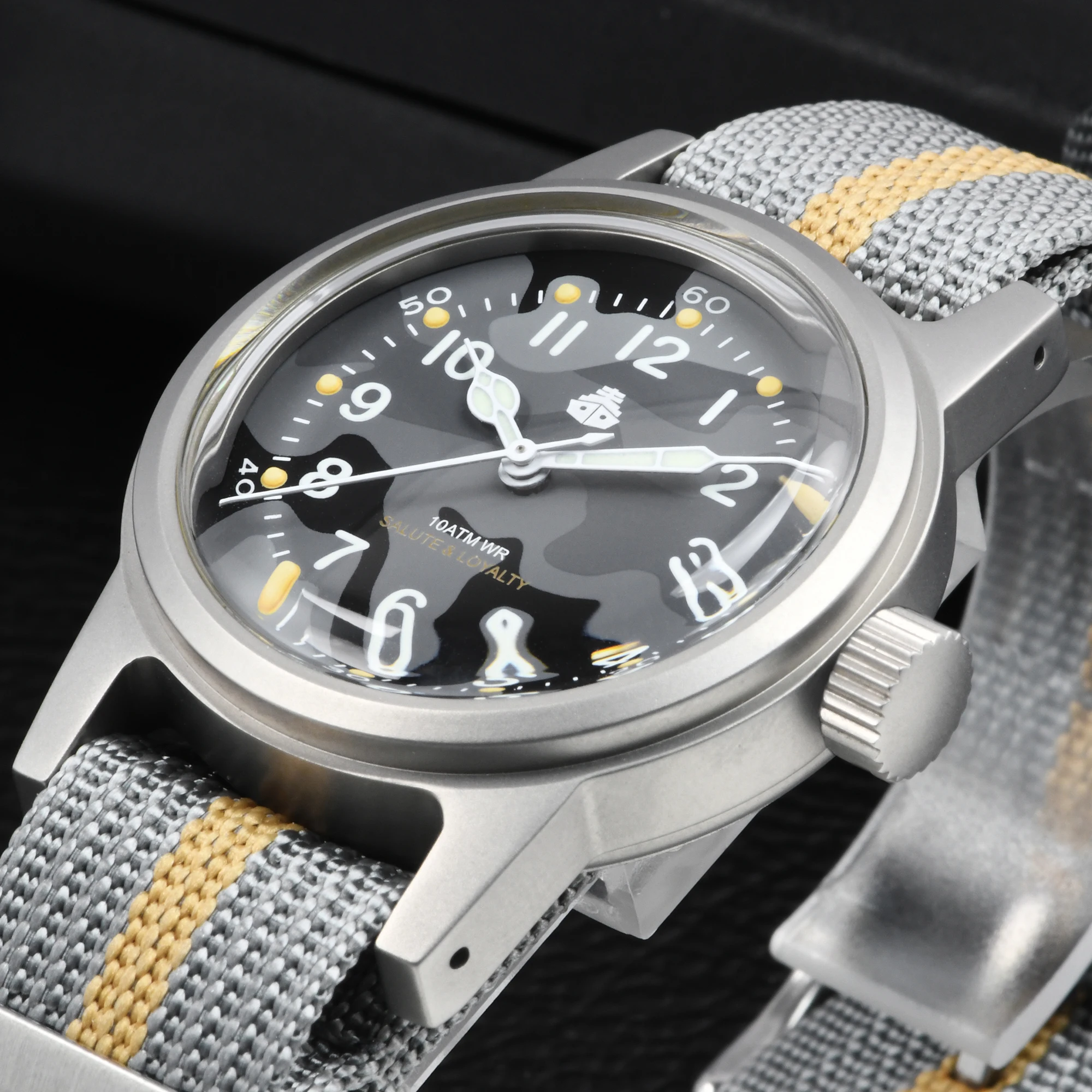 TEKAPO Replica World War II Re - Canvas Strap Watch recension och pris