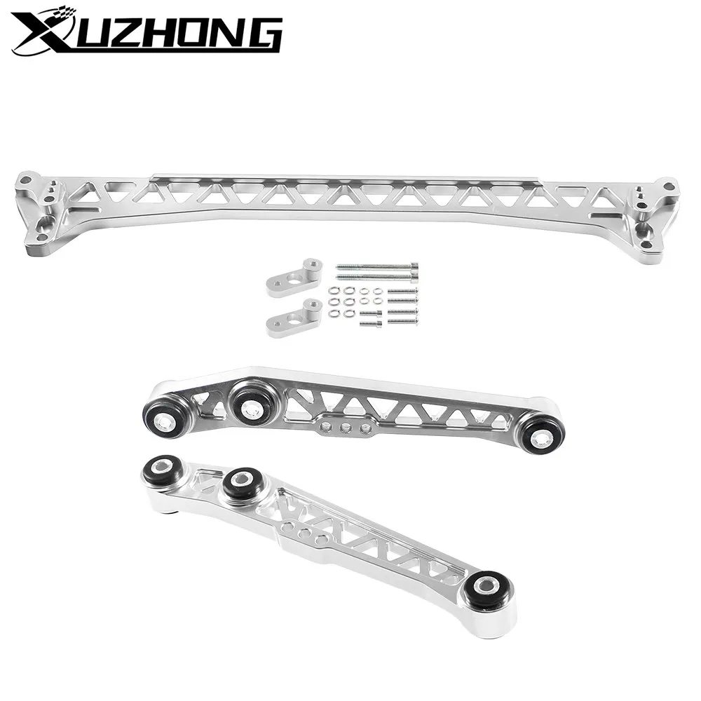 

F7 Billet LCA Rear Lower Control Arm + Rear Subframe Brace For Honda Civic 1992-1995 EG