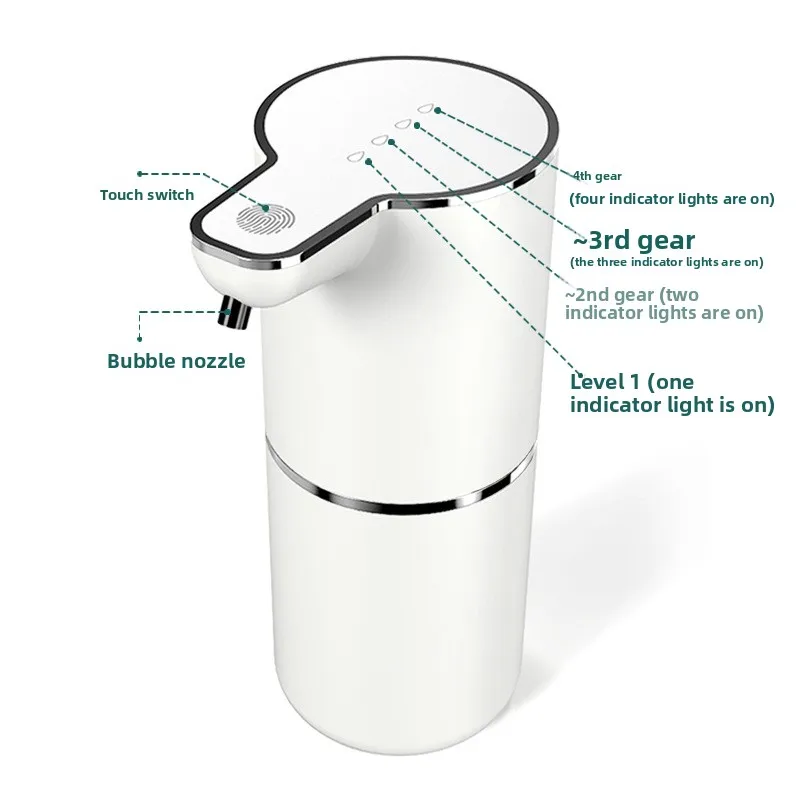 

For M10S automatic sensing soap dispenser Smart electric foam mobile phone wall mounted hand sanitizer gel soap dispenser