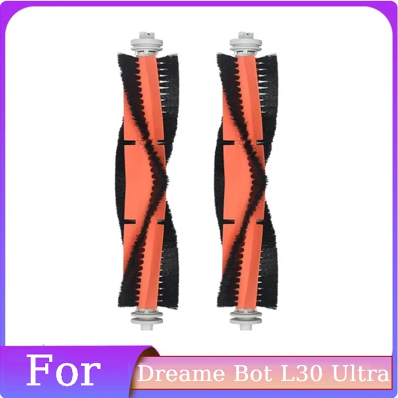 2 قطعة استبدال أجزاء ل Dreame Bot L30 الترا جهاز آلي لتنظيف الأتربة الملحقات قابل للغسل فرشاة رئيسية المنزلية
