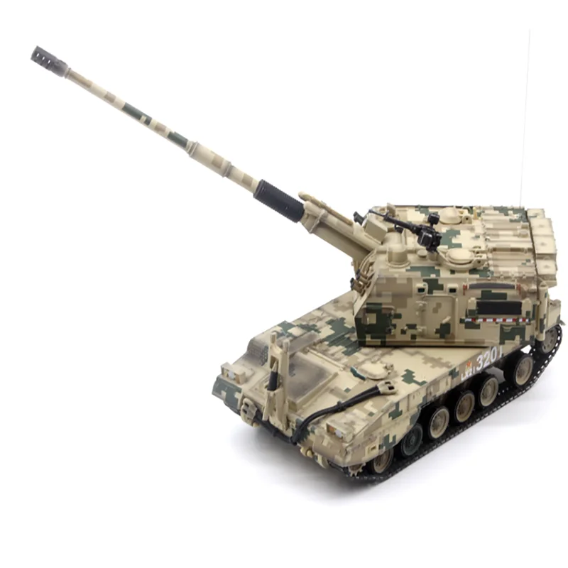 1/72スケールPLZ-05セルフカートリッジデザートデジタルカモ完成追跡戦車モデルコレクションギフト玩具