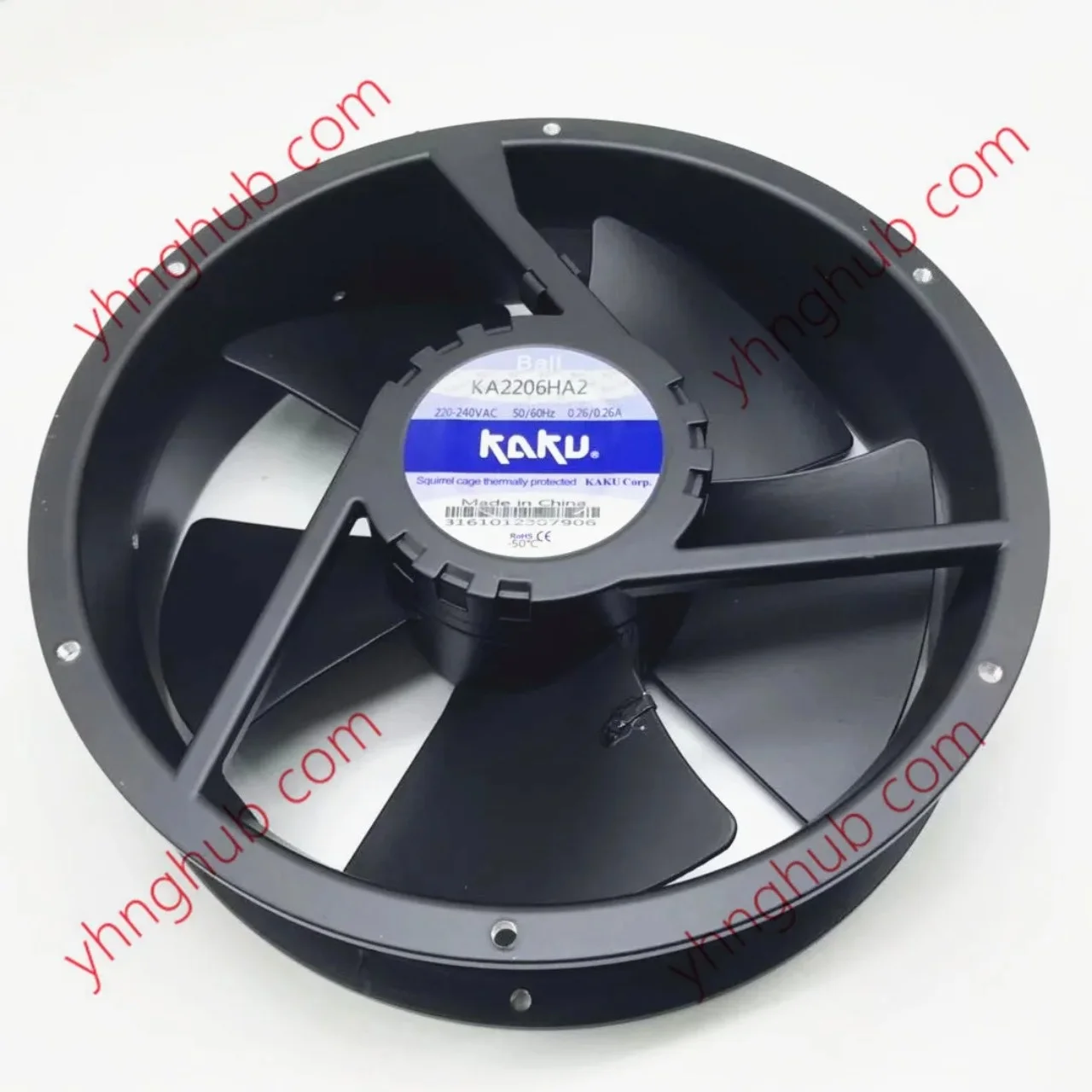

KAKU KA2206HA2 KA 2206HA2 DC 220V 0.18/0.25A 2-Pin Cooling Fan