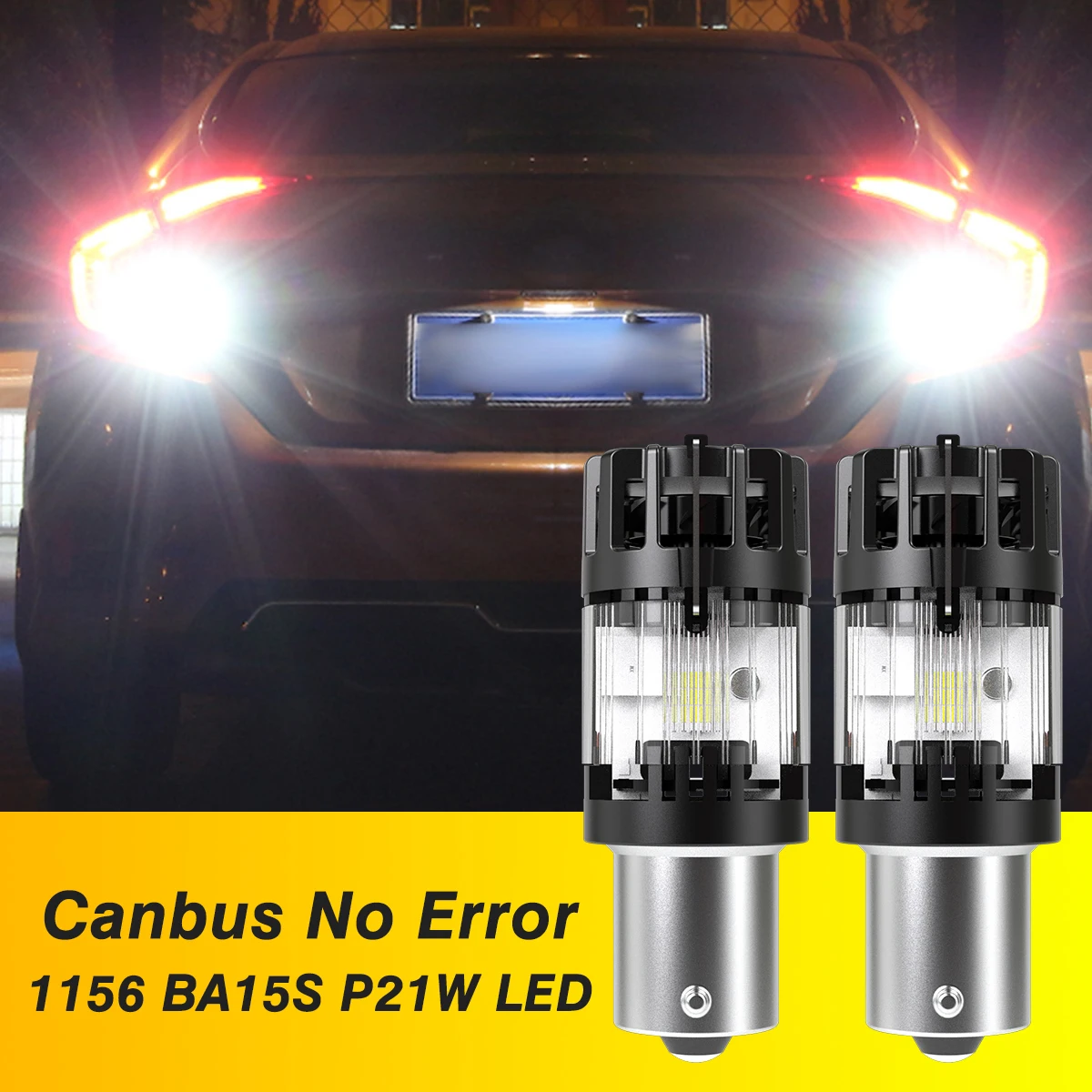 

2pcs 1156 ba15s p21w Canbus Led Car Lights P21W Led Plug and Play Brake Stop Turn Signal For Volvo S60 S70 S80 V40