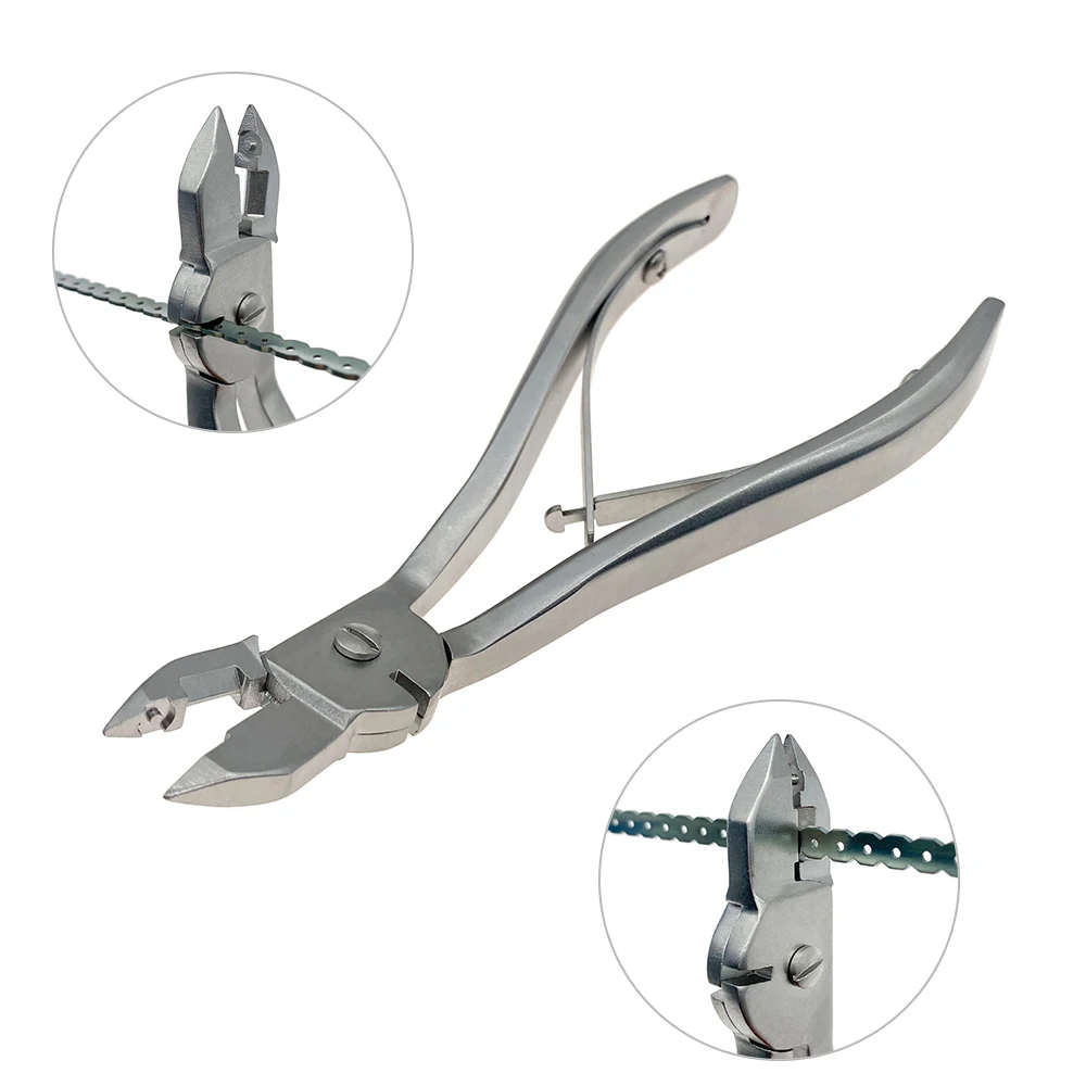 Mini Plate Bending Cutting Forceps Bone Plate Bender Pliers Stainless Steel Orthopedic surgical instruments