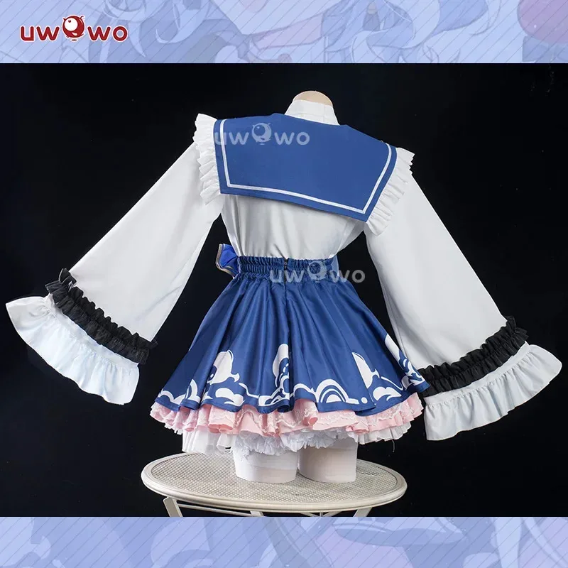 PRE SALE UWOWO Genshin Impact Fanart Furina Chinese Style Lolita Dress Cosplay Costume