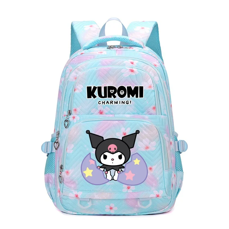 Kuromi Waterproof Women Backpack Female Travel Bag Backpacks Schoolbag for Teenage Girls Bookbag Mochila