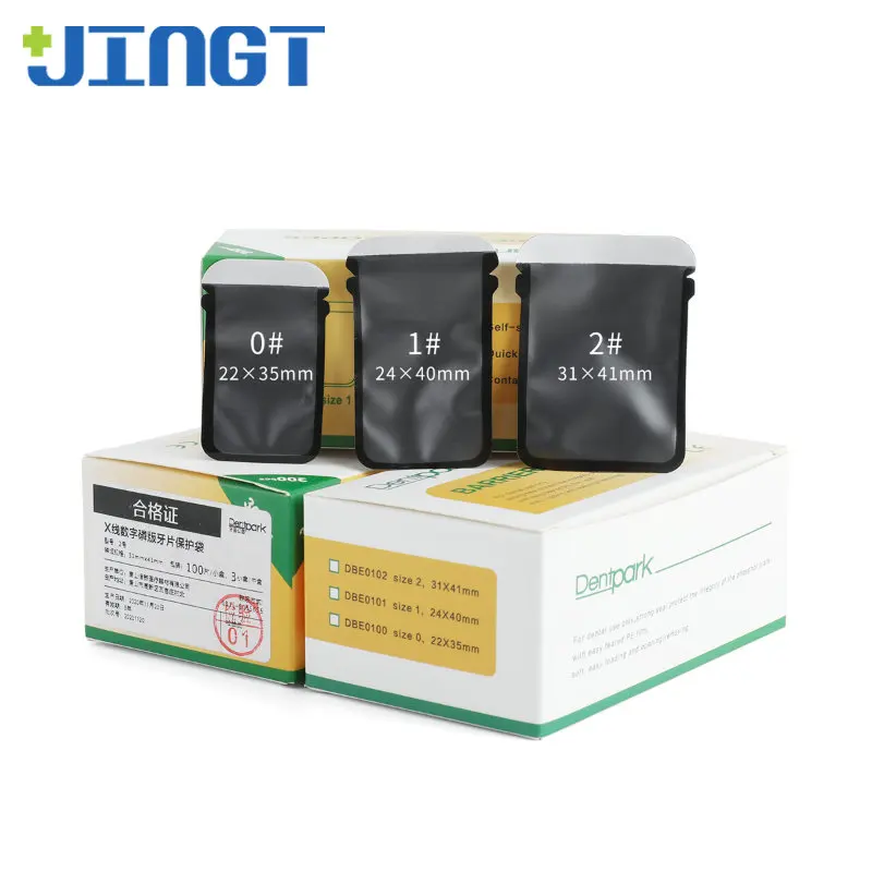 JINGT  Dental Material Sheet Protective Bag Disposable Film Set X-Ray To Protection Placing Materials Sleeve Placement Cover