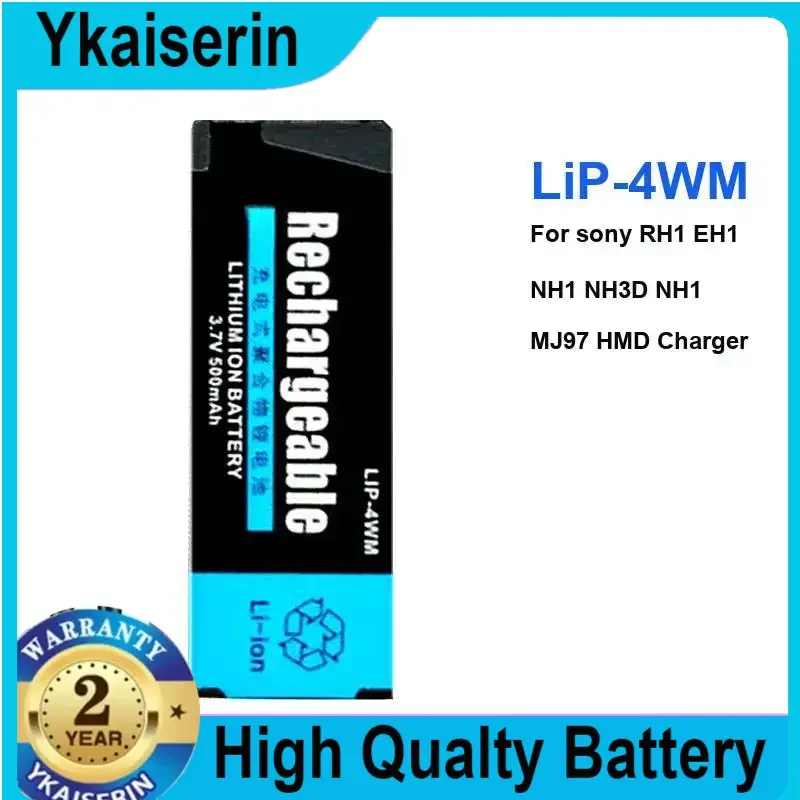 

Аккумулятор LiP-4WM емкостью 500 мАч для портативных батарей Sony RH1 EH1 NH1 NH3D NH1 MJ97 HMD, гарантия + номер отслеживания