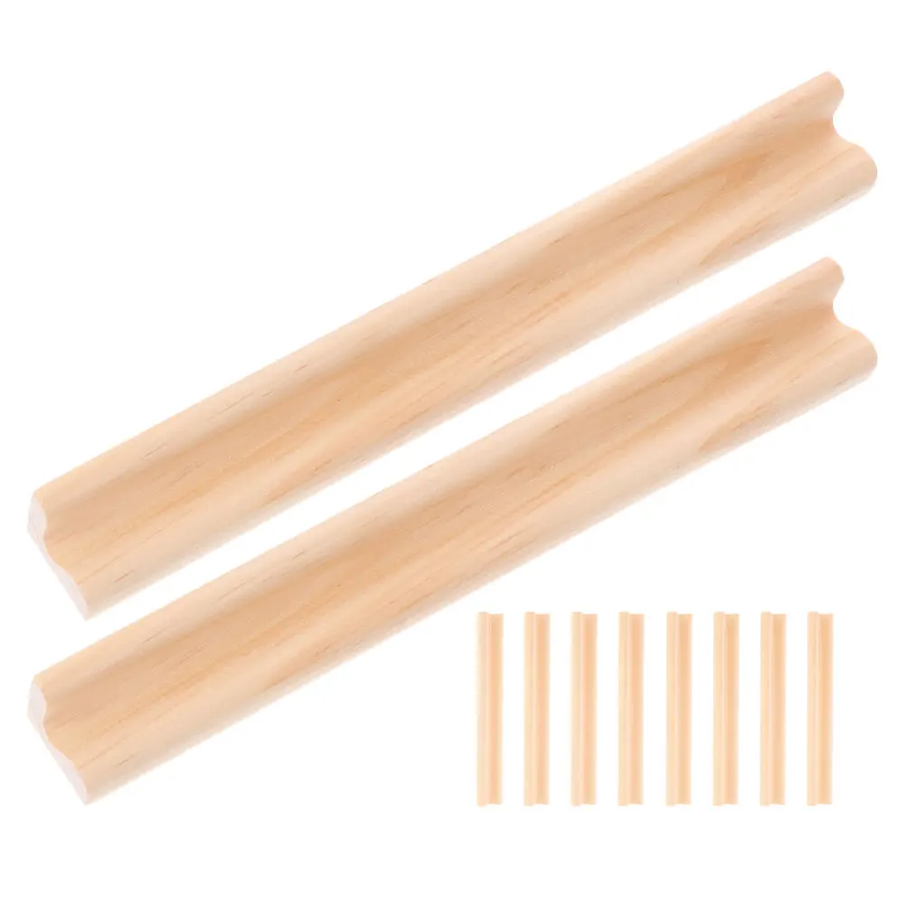 

10pcs Wooden Letter naments 19cm Holders Smooth Edges Creative Craft Display Trays Stands Elegant Bases