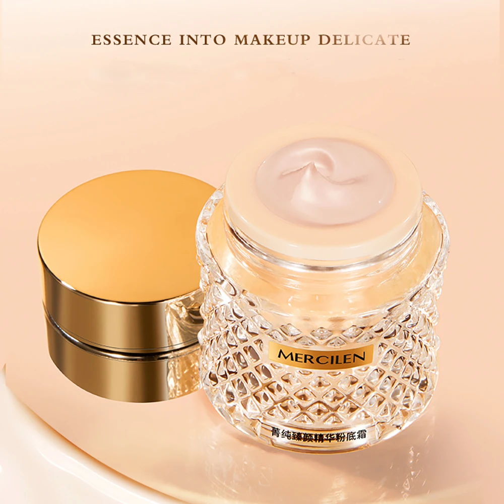 كريم أساس خافي عيوب البشرة بلون طبيعي، كريم أساس احترافي للوجه، غطاء عيوب البقع الداكنة، مستحضرات تجميل سائل كونسيلر #1