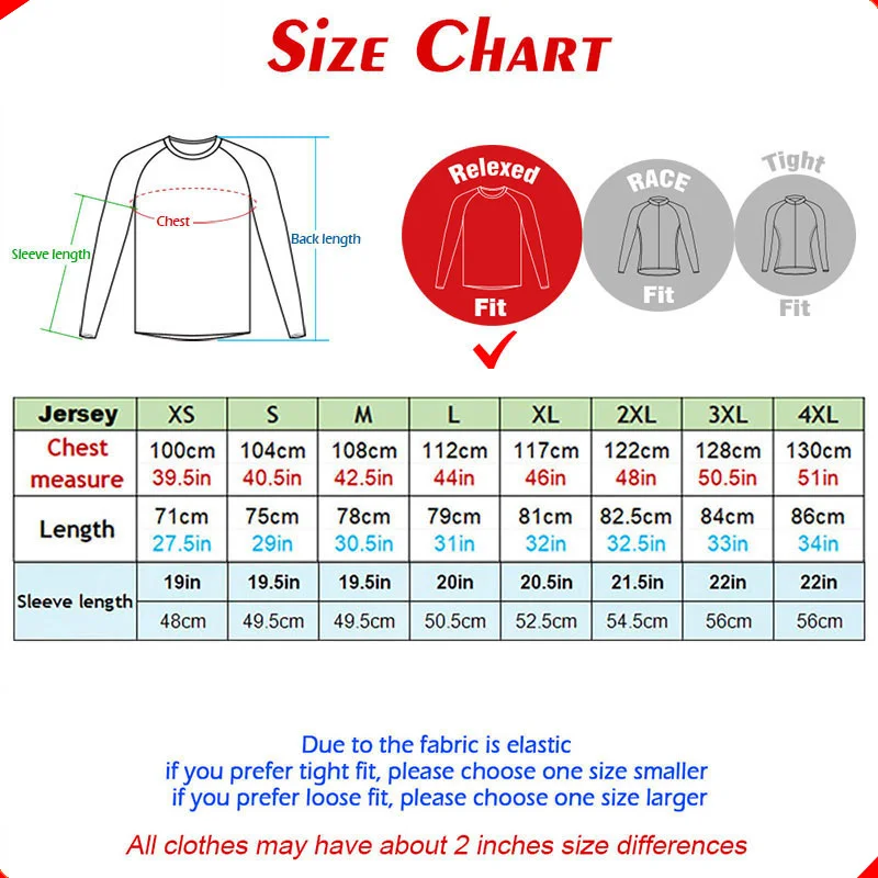 Long Sleeve Cycling Top, Road Bike Shirt, MTB Clothes, Bicycle Wear Protection Plaid Jersey, Racer Sport Fit, Motocross Run Clot