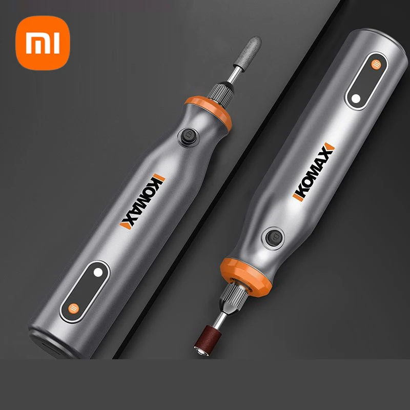 Xiaomi Komax Electric Grinder USB Charger Cordless Household Engraving Pen Grinding Polishing Variable Speed Power Rotary Tools