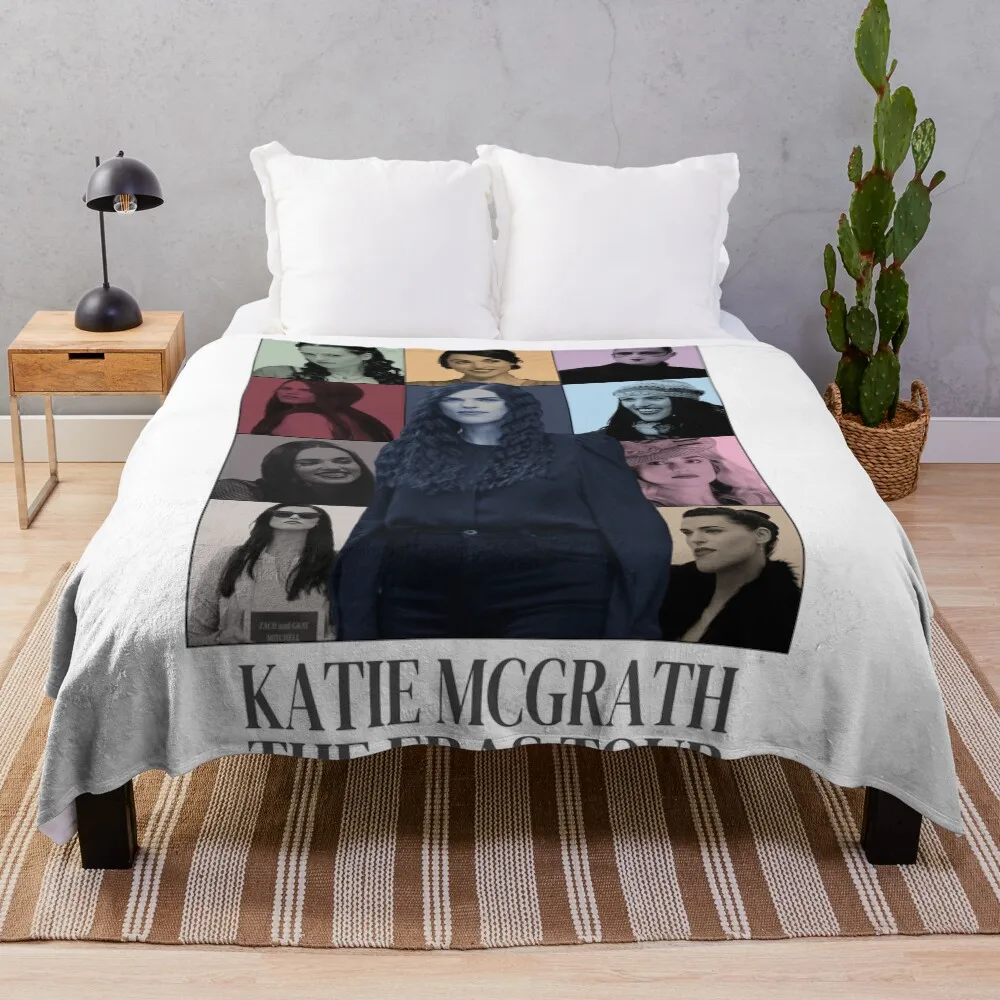 

Katie McGrath's Eras Poster Throw Blanket Blankets For Bed Soft Hairys Thins Blankets