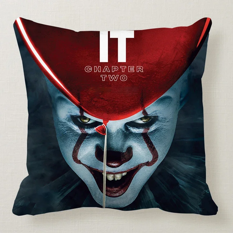 Home Decor Happy Halloween Horror Pillowcase Sofa Car Cushion Cover Bedroom Decor Pillowcase 45x45cm funda de almohada