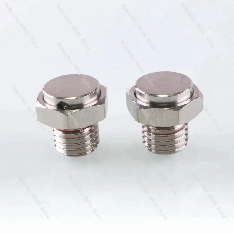 Stainless Steel M12 IP68 Waterproof Vent Plug with Oil Repellent ePTFE Membrane for Electronic Enclosures