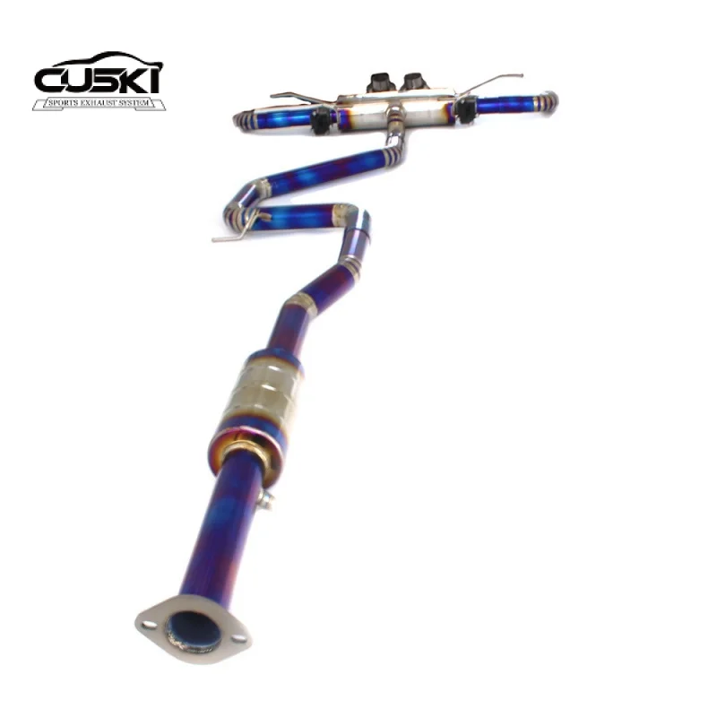 High Performance Catback Exhaust For Ford Focus 1.6L 2014-2023 Titanium alloy Pipe Escape High Performance valve control