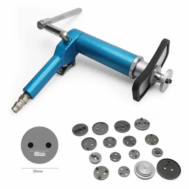 Car Rake Piston Adjustment Tool Car Pneumatic Brake Pump Adjusting Tool Air Operated Piston Wind Back Tool Repels Brake Piston