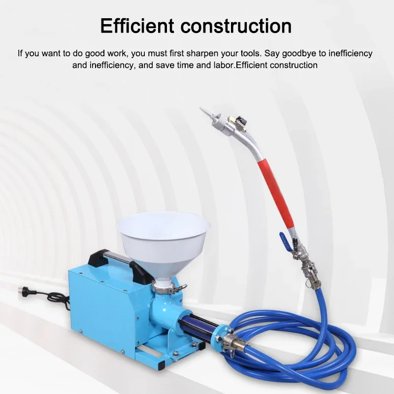 Electric high pressure grouting machine pure cement slurry caulking gun no particle material caulking machine tile grouting leak