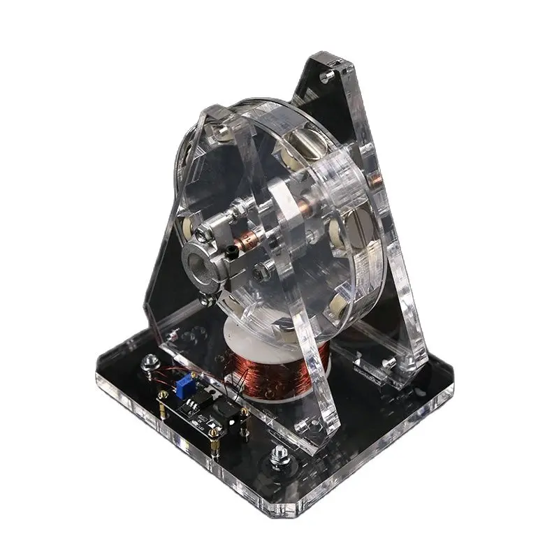 24V Science Education Experiment Toy – Bedini Brushless Motor Model Pseudo Perpetual Motion Machine DIY Technology Kit