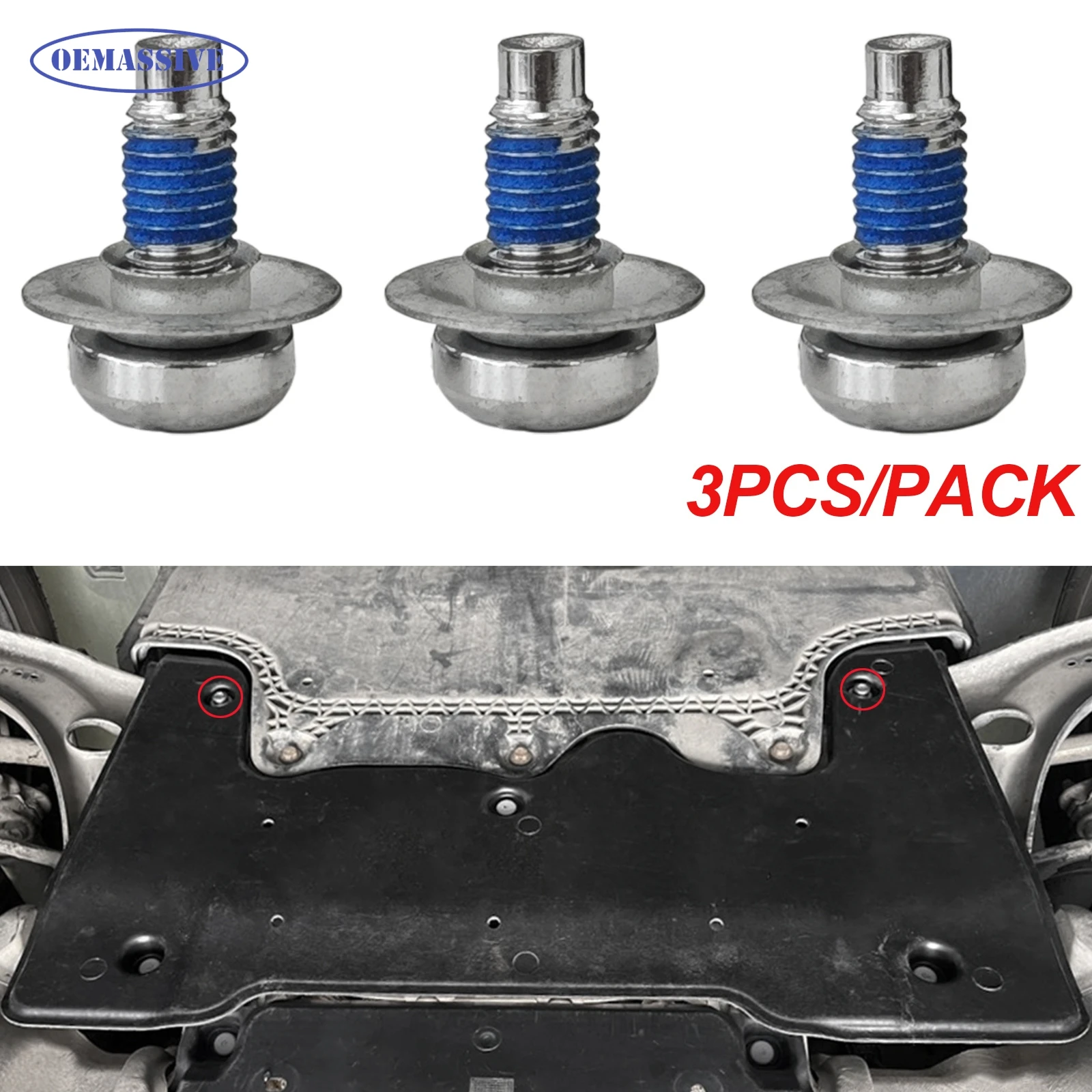 

3 шт. винты болта под лотком двигателя автомобиля M8X20 WHT000729A для VW Caddy Beetle Golf Jetta Passat Polo CC Tiguan Arteon