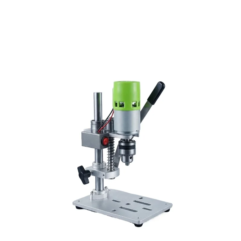 DIY Mini Table Drill JM802 Wood Drill PCB Punch 775 Motor  Desktop Level Mini Table Drill