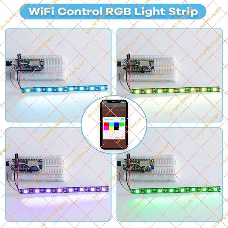 FY XB-ESP8266 Wifi Development Kit For Arduino-Iot Starter Kit Including Breadboard, Wifi Sensor,And Essential Components