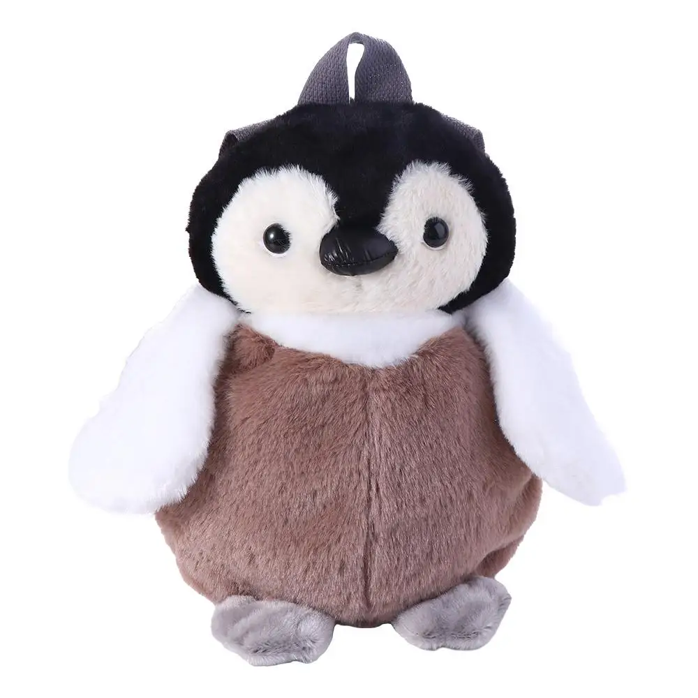 Bag Cellphone Holder Cross-body Bag Mobile Phone Bag Penguin Plush Bag Plush Shoulder Bag Stuffed Backpack Bag Animal Backpack