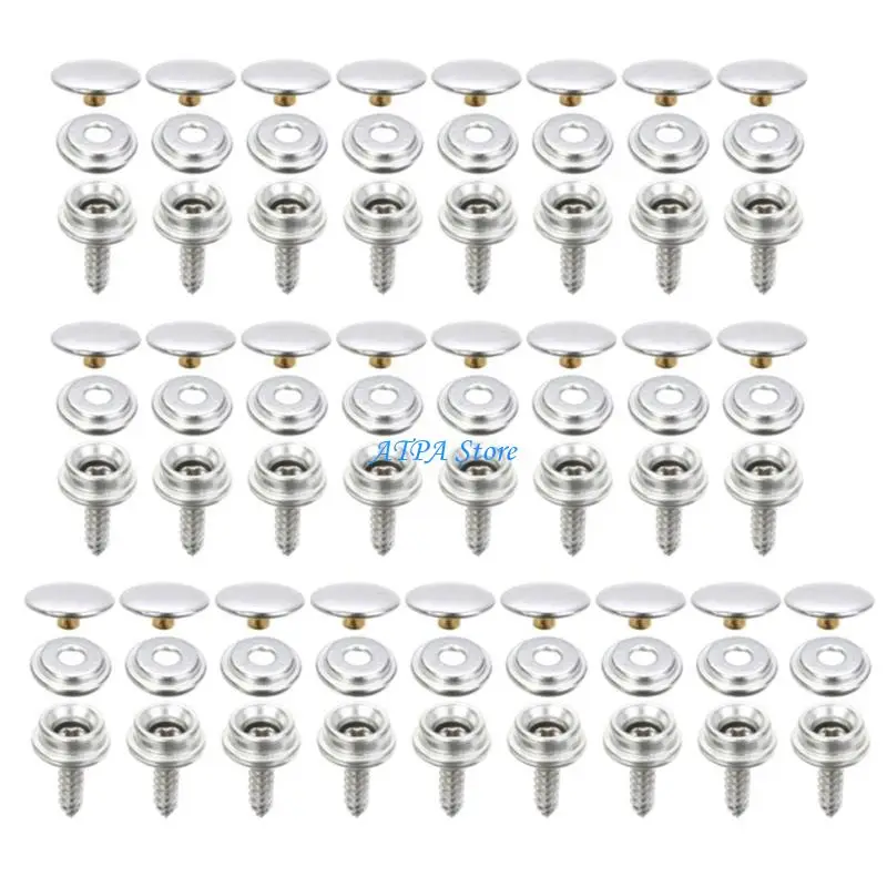 

U13C Fastener Canvas Cover Tools Stainless Sockets Button Car Canopy Part
