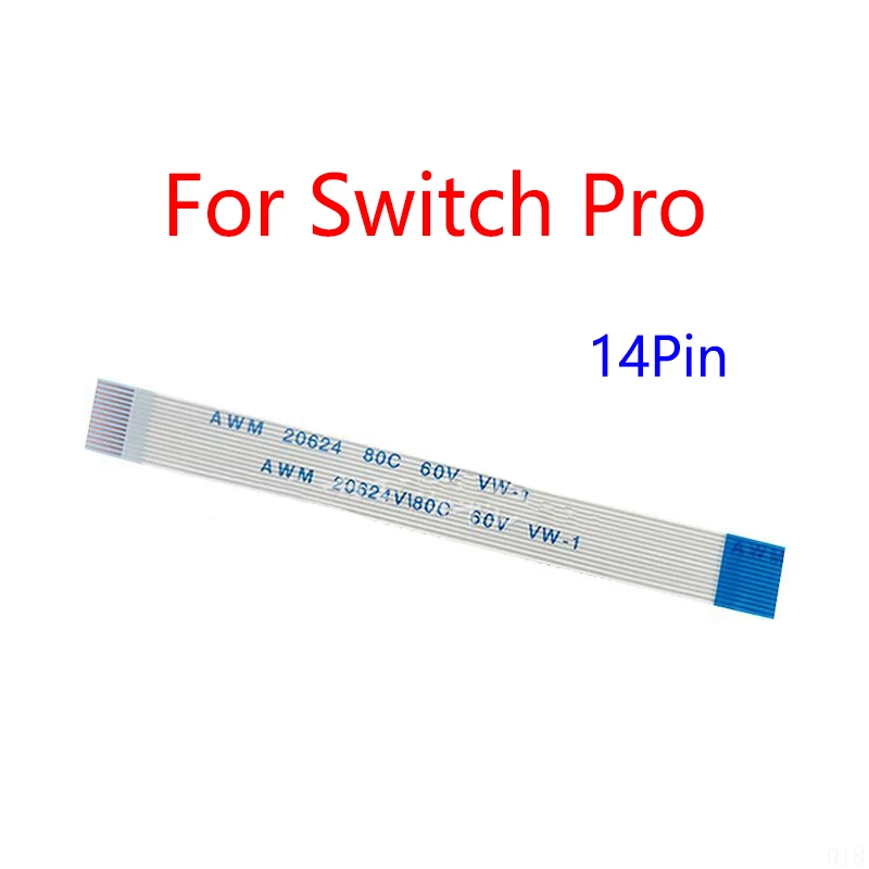 For Nitendo NS Switch Pro Controller L ZL R ZR Buttons Conductive Film 14Pin Motherboard Connector Ribbon Flex Cable