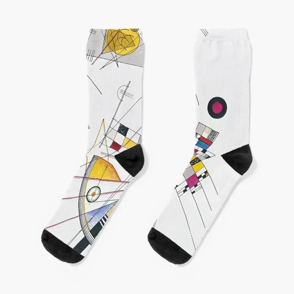 

Wassily Kandinsky Delicate Tension Socks custom sports luxe cartoon new in's Male Socks Women's