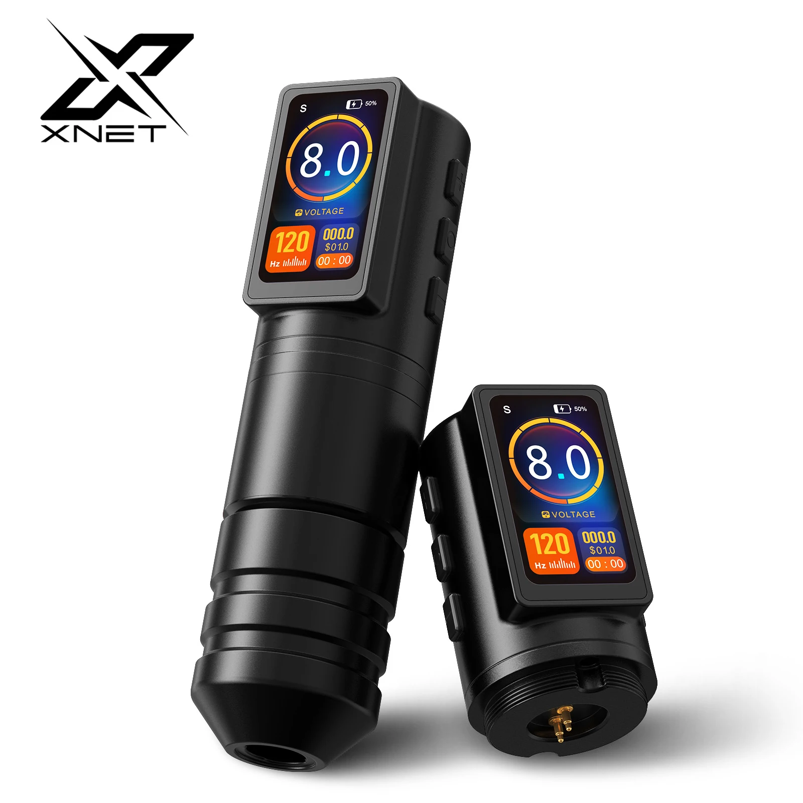 XNET Ninja Plus Wireless Tattoo Machine Strong Coreless Motor Battery Capacity 2400mAh Professional Rotary Pen for Tattoo Artist