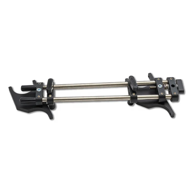 Installation of adjustable stone slit setter vacuum suction cups for joining and leveling granite, stone, marble, slabs