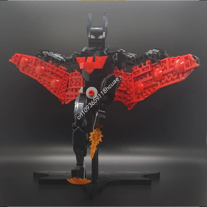 

479 шт. MOC Batmanss Beyond Super Heroes, строительные блоки, рождественские коллекционные блоки с высокими деталями для любителей винтажных моделей, игрушки в подарок