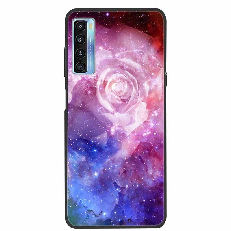 For TCL 20S 20L + Case CooL Silicone TPU Soft Phone Back Cover for TCL 20 5G Cases TCL 20L Plus Funda Audio Ray Shockproof Coque