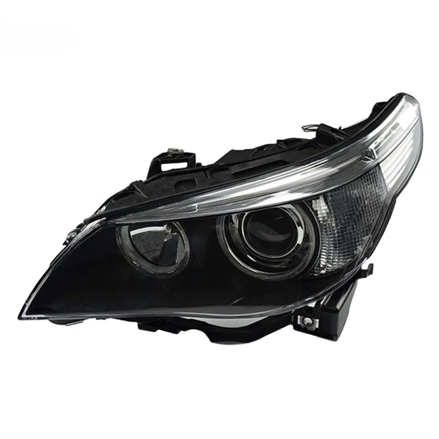 Auto car front head lamp for BMW E60 E61 Xenon pre-Lci 5Series headlight 2005-2007 63127160193 63127160194